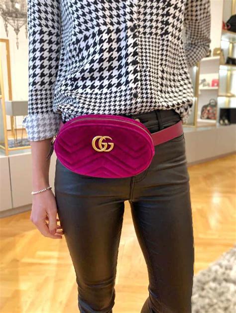 gucci gg marmont quilted velvet belt bag|gucci marmont belt sale.